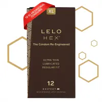 LELO HEX Respect XL Condoms