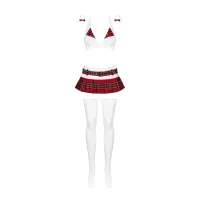 Obsessive's Short Skirt & Button Up Shirt Uniform