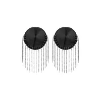 Obsessive's Nipple Covers with Silver Beads - Milladis