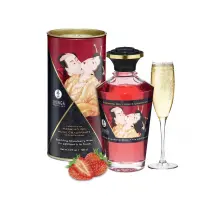 Shunga's Warming oil 'Sparkling Strawberry Wine'